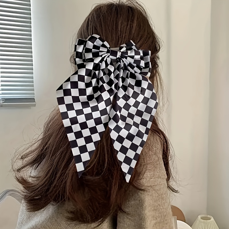 

Fashionable Bow Spring Hair Clip Half Hair Clip Autumn And Winter Clip College Style Hair Accessory