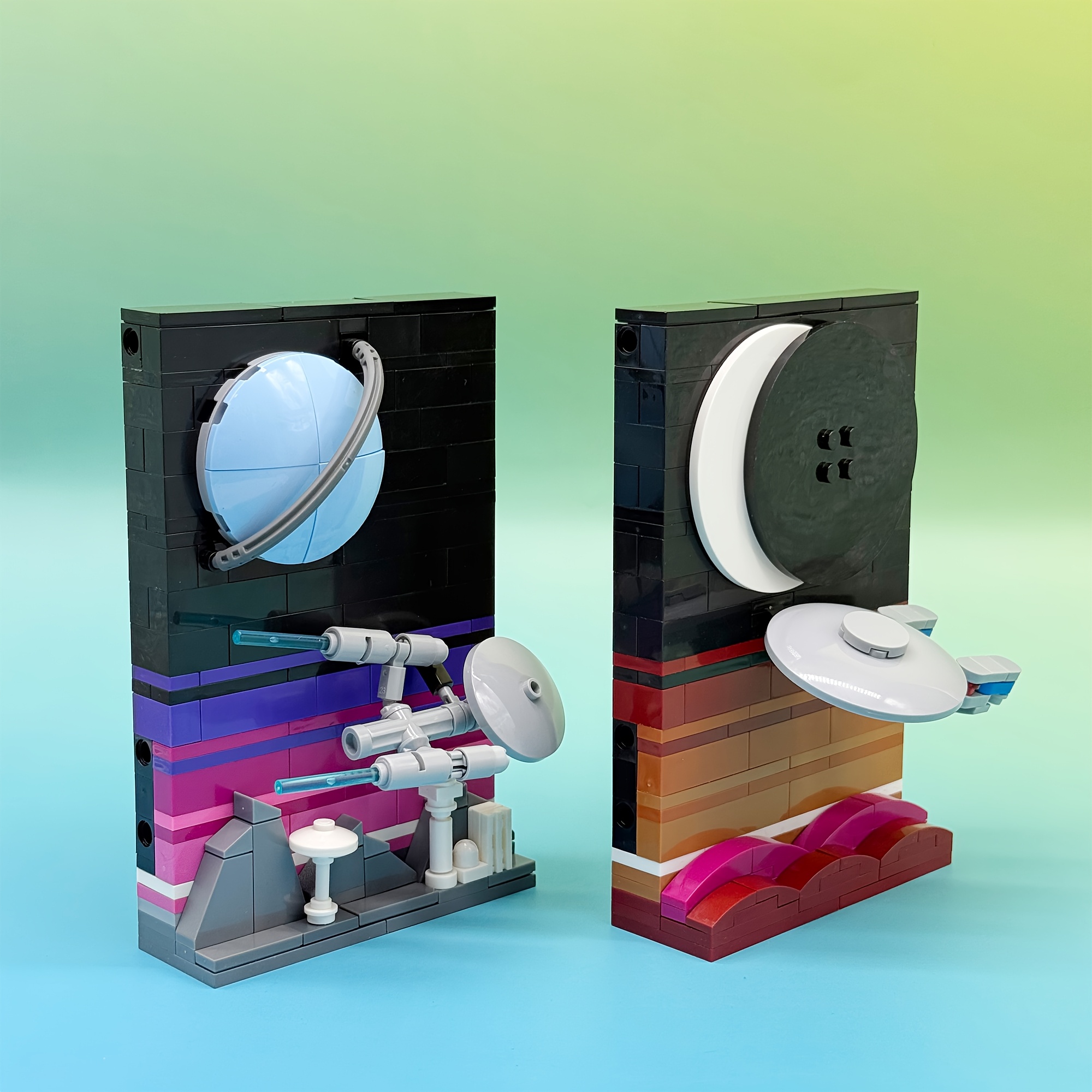 MOC Universe Technology Space Planet Building Blocks Set