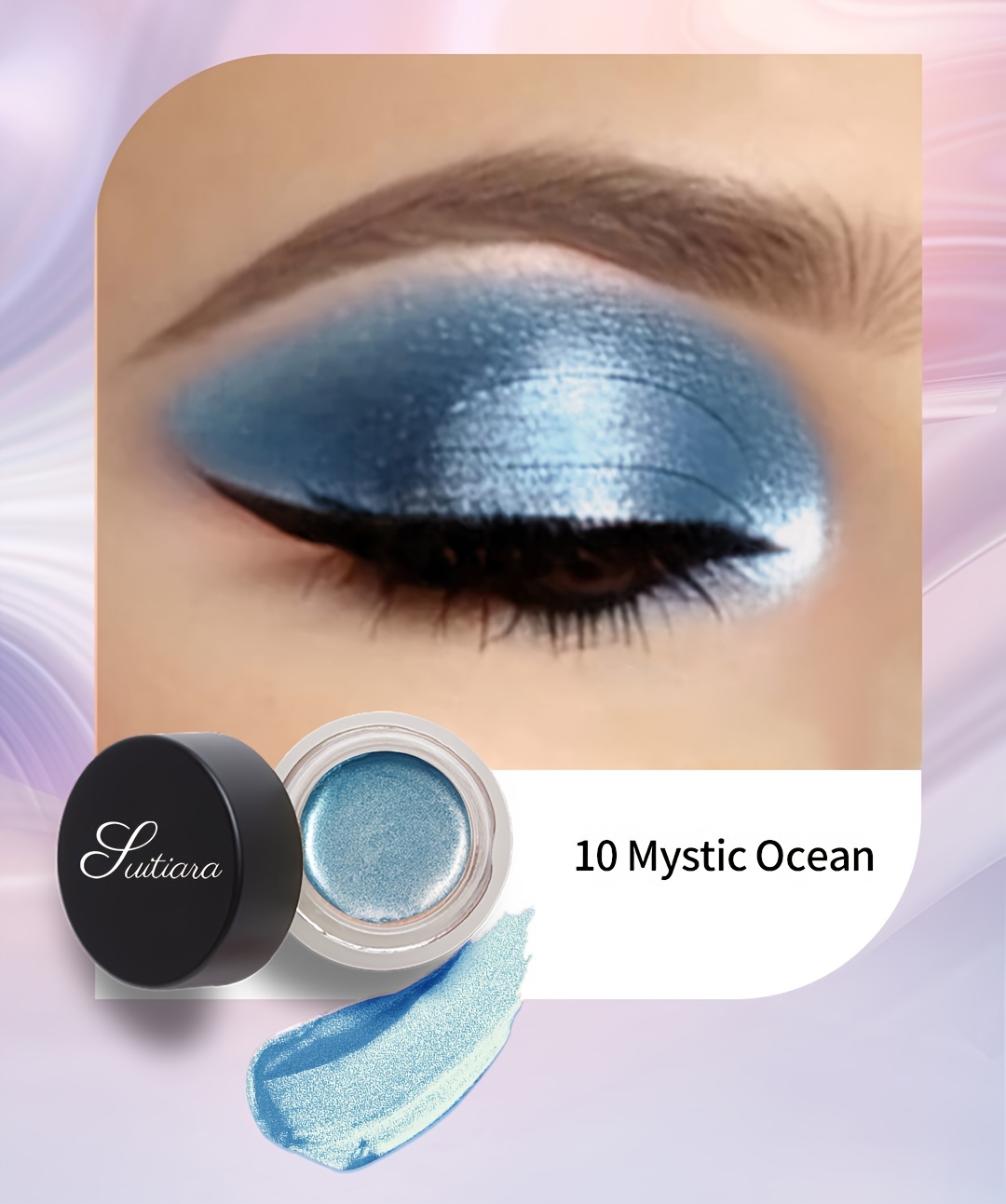 1pc Sunset Copper Jelly Eyeshadow | Bewitching Solo Shimmer Gel Formula | Y Radiance | Ultimate Eye Polish, Non-fading Intensity, Seamless Application, Luminous Definition, Gel-to-Powder, No-transfer, Sheer Luxury, High-Shine Women's Makeup