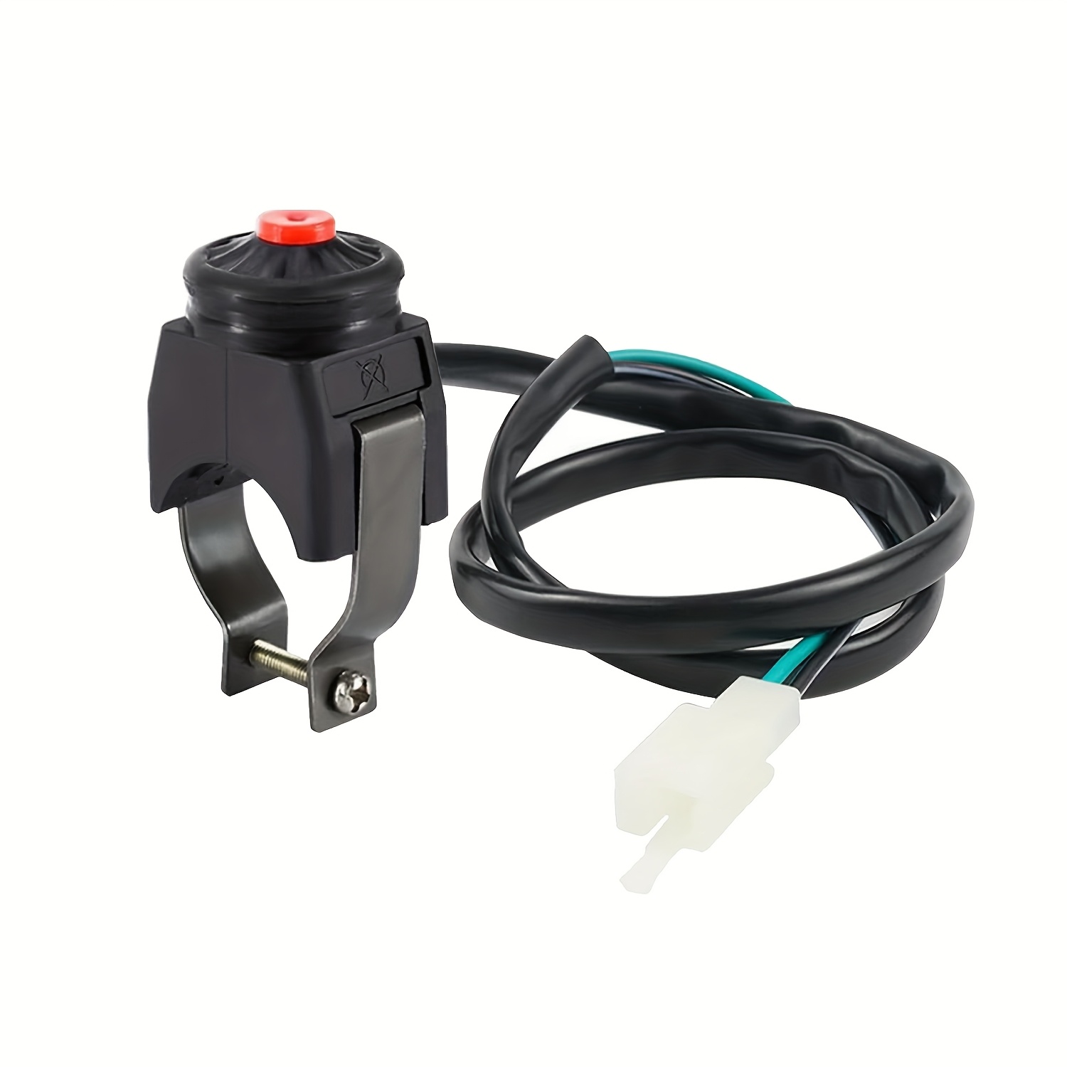 Image of Universal Kill Switch And Horn Button For Motorcycles, Designed For 22mm (7/8 Inch) Handlebars, Suitable For Dirt Bikes And Pit Bikes With A Self-reset Feature
