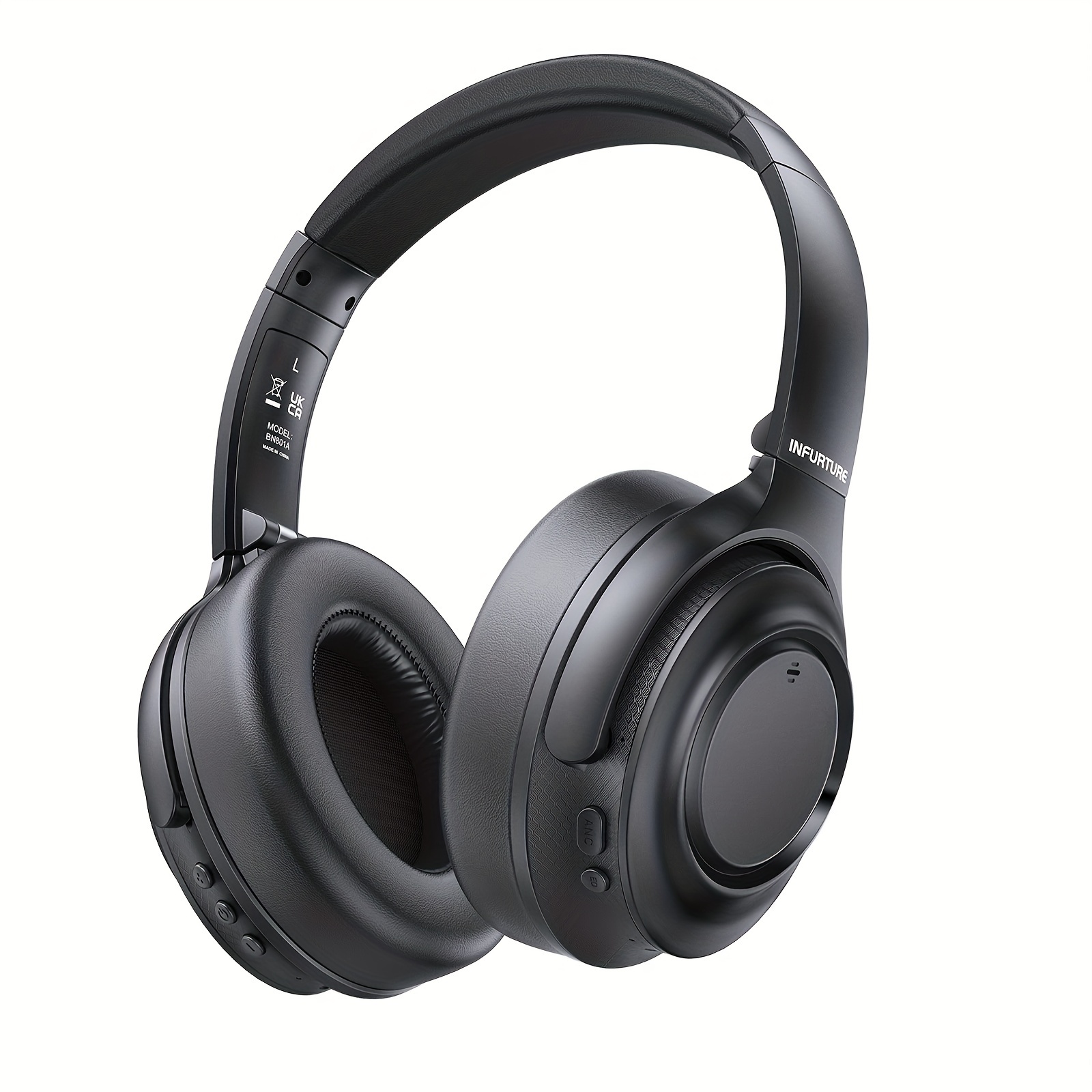

H1 Pro[upgrades]hybrid Active Noise Cancelling Headphones, Over Ear Wireless 5.3 Headphones With Multiple Modes, 3 Eq Modes Low Latency, 60h Playtime For Adults, Tv, Travel, Home Office