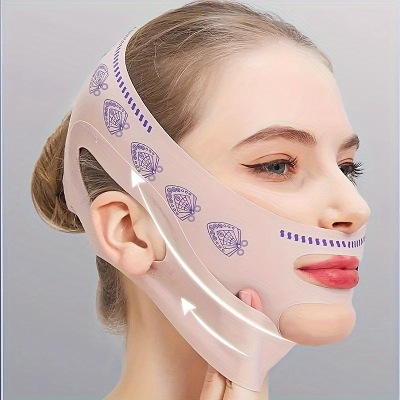 

Shaping : Jawline Sculpting, , Double Chin Reduction - Universal Fit, Reusable, Stretchable, Tool, -free, Battery-free, -free