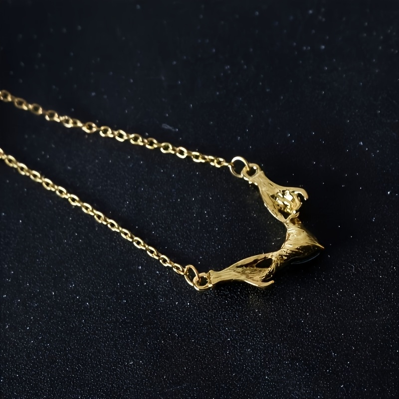 Heart-Shaped Pendant Necklace for Valentine's Day