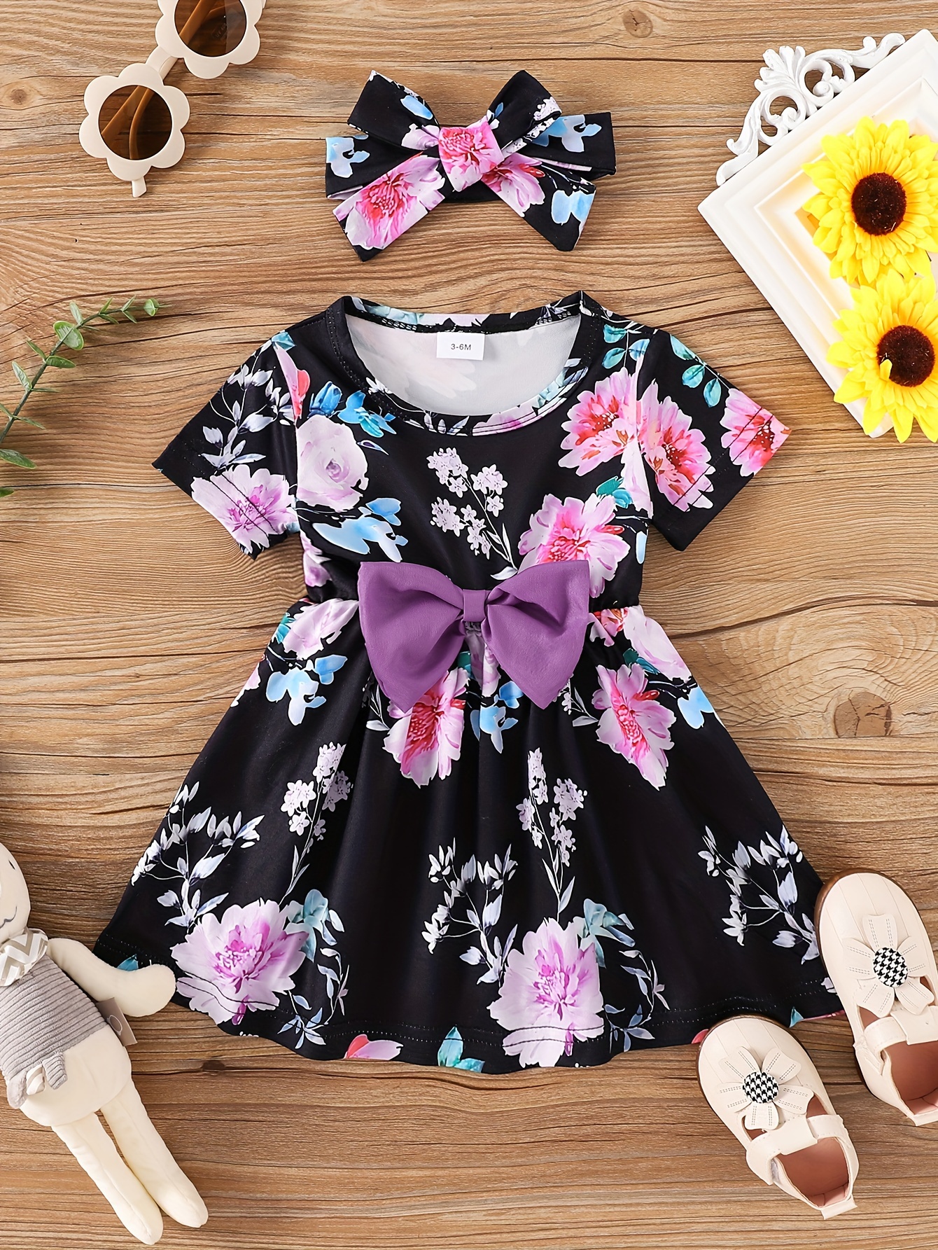 Baby short frock outlet design