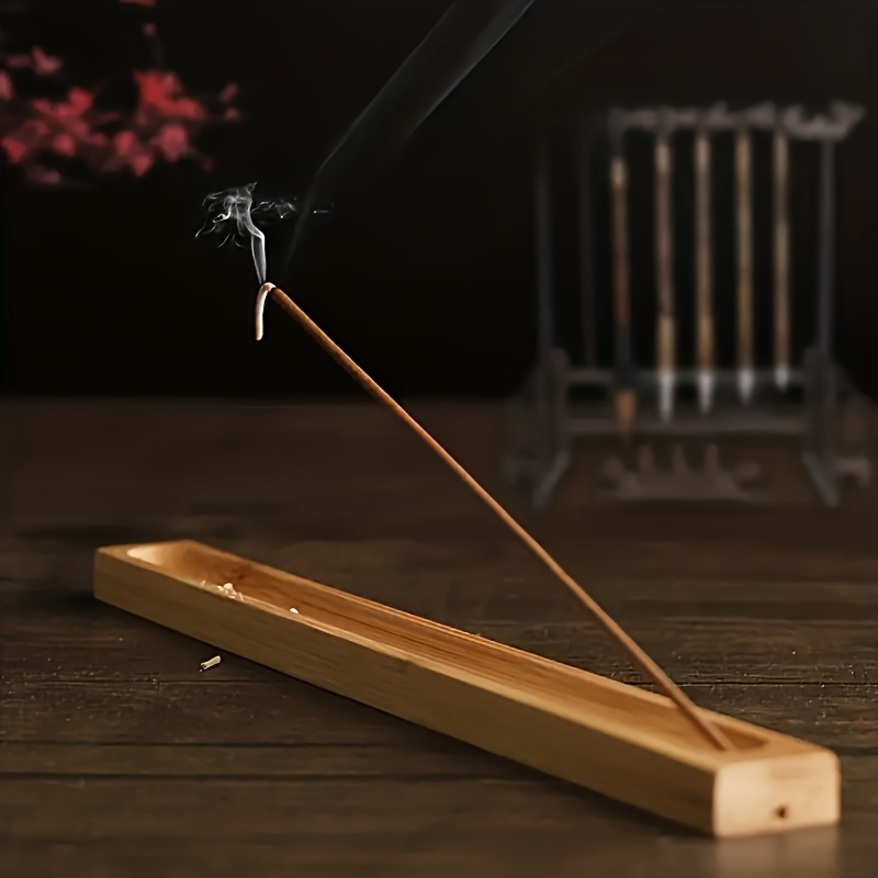 Handmade Bamboo Incense Holder, Stick Incense Box