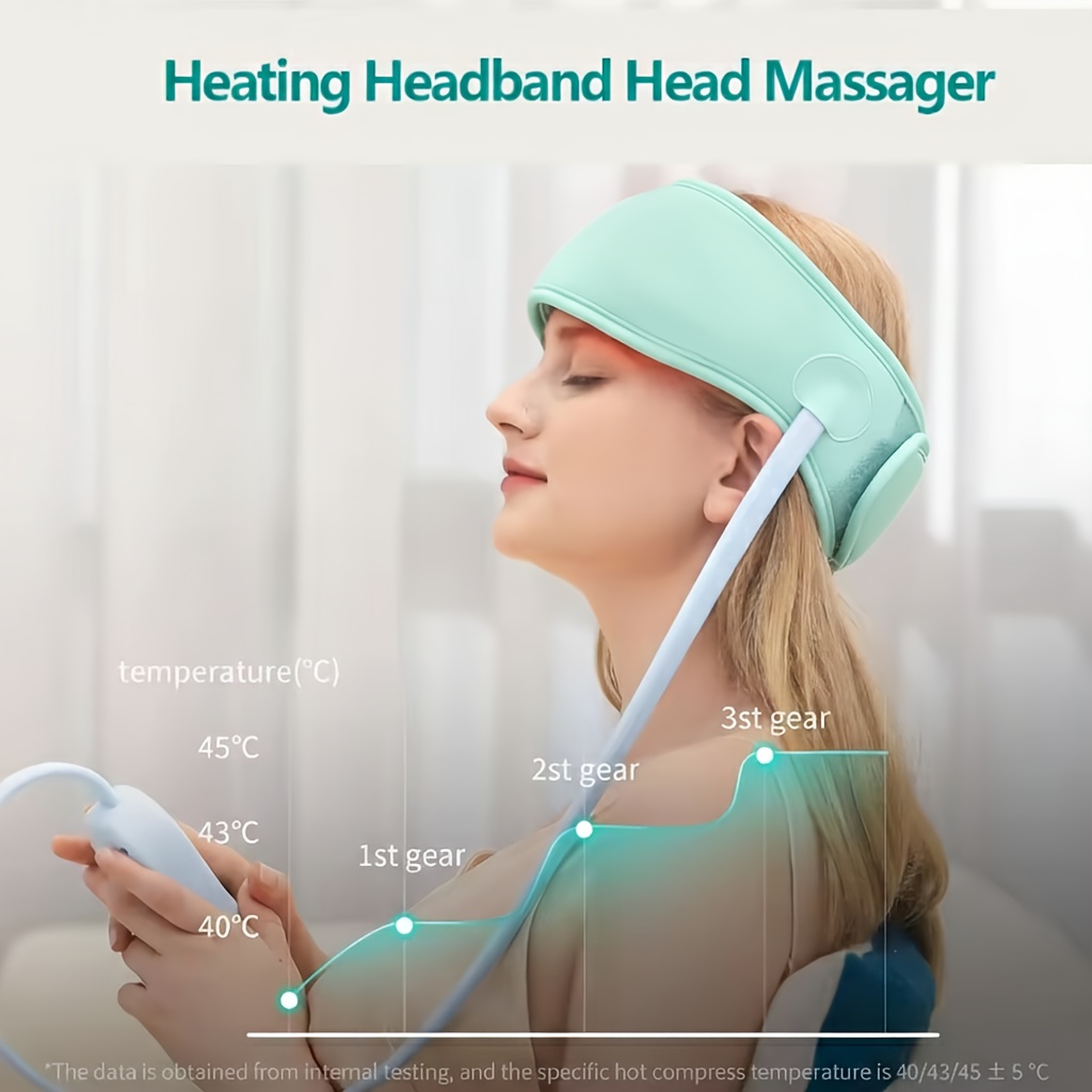 fully automatic electric head massager with   and compression for acupressure a portable rechargeable usb powered scalp massager suitable for   men and women ergonomically designed for   and eyes Product details 5