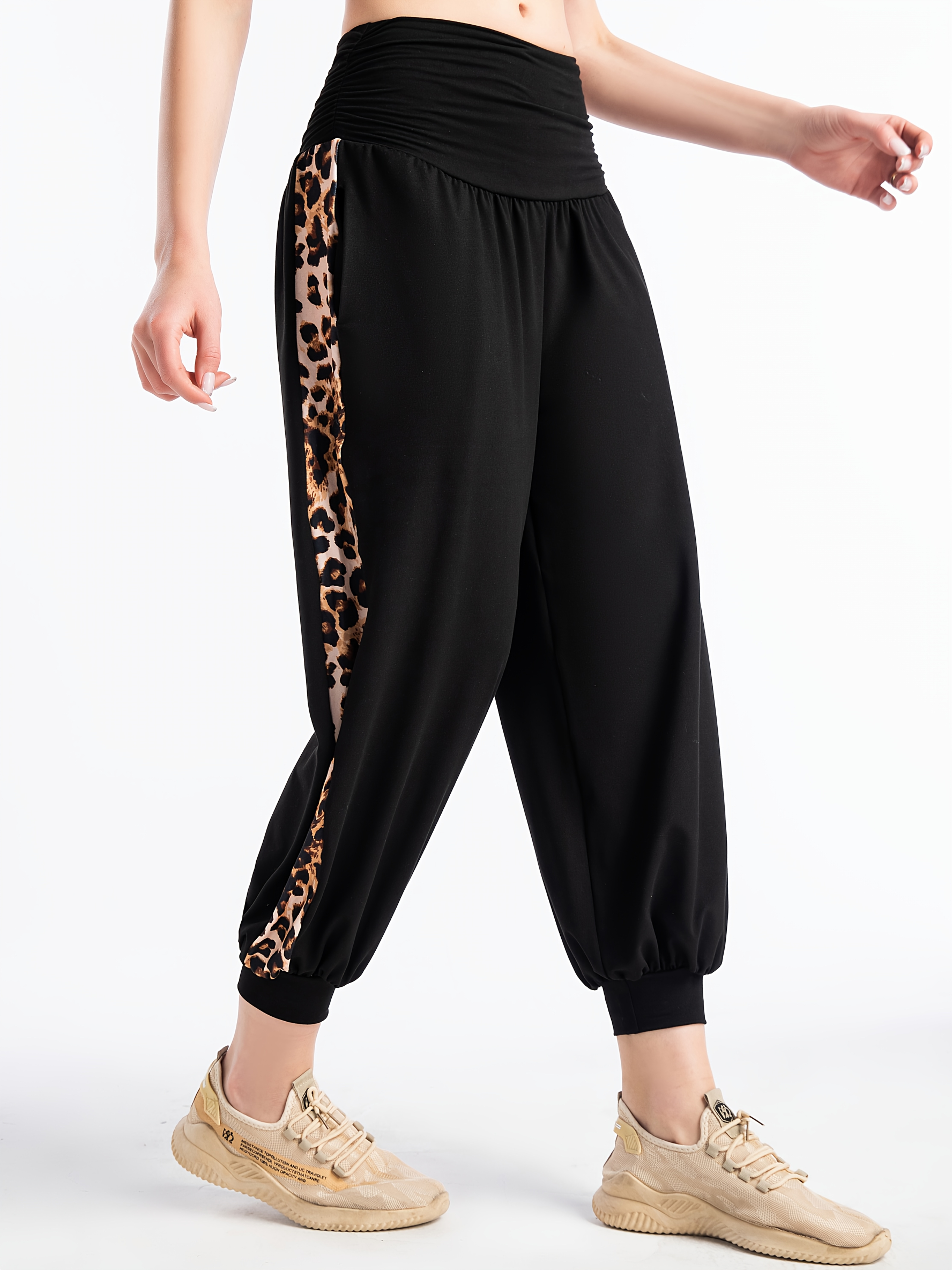 Pantalon De Jogging Vince - Taille L Femme - Noir à Double Rayure - Coupe Skinny - Polyester - Neuf Avec étiquettes
