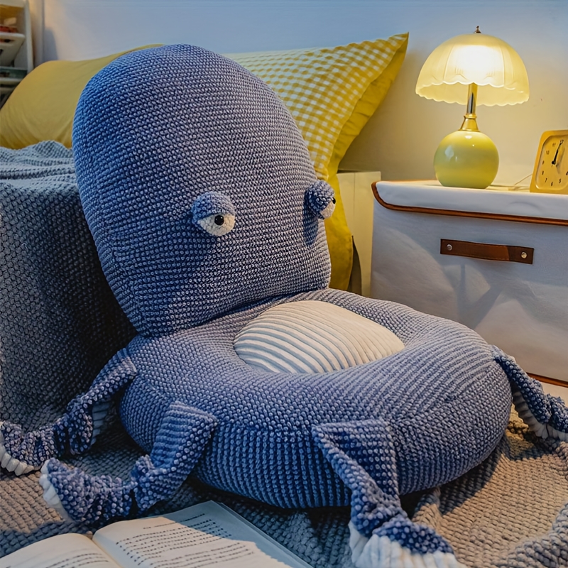 1pc Cute Octopus Placemat - Lazy Sitting Cushion, Living Room Pad, Tatami And Bay Window Floor Mat, Comfortable Design