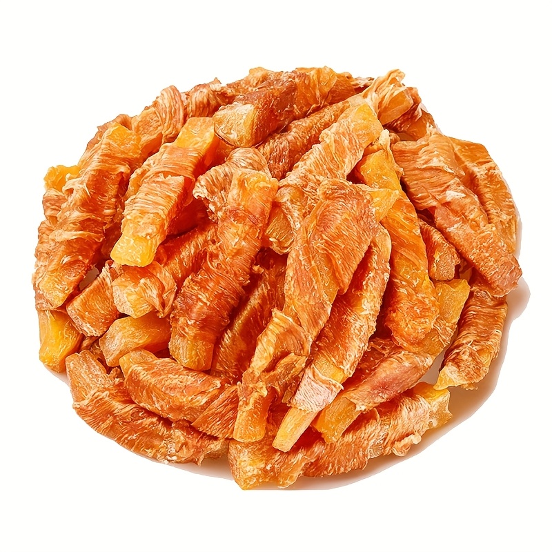 TEMU Chicken Wrapped Sweet Potato Stick, Dog Snacks, Dog Snacks, Small Dog Snacks, Medium Dog Snacks, Large Dog Snacks, Dog Chew, Dog Dry Snacks,