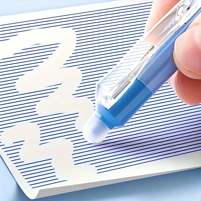 6 Penne Cancellabili Simpatiche A Forma Di Cartone Animato - Punta 0,5 Mm, Inchiostro Termosensibile, Ideali Per Scuola E Ufficio