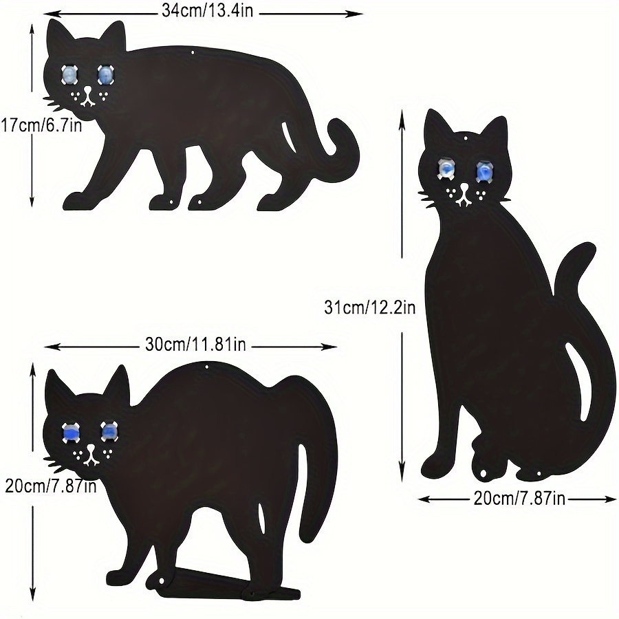 Coated Metal Cat Repellent Garden Temu