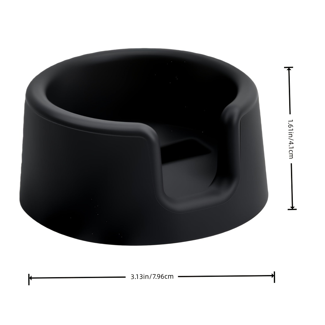 TEMU Compatible avec machine à café Ninja Espresso ES601, poignée de base noire avec base de tassement, accessoire de support de poignée antidérapant