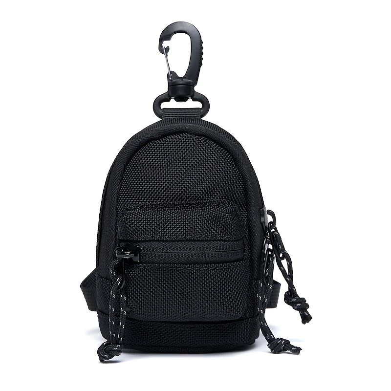 TEMU Pendant Convertible Bag, Lightweight Key And Earphone Storage Bag, Backpack Key Chain Convertible , Oxford Cloth Breathable And Wear-