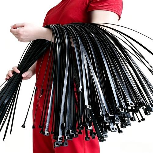 50 count multi functional heavy duty nylon cable ties self locking large sizes 30 48 64 50 8 96 71 12cm new material large plastic straps for secure bundling office and cable management