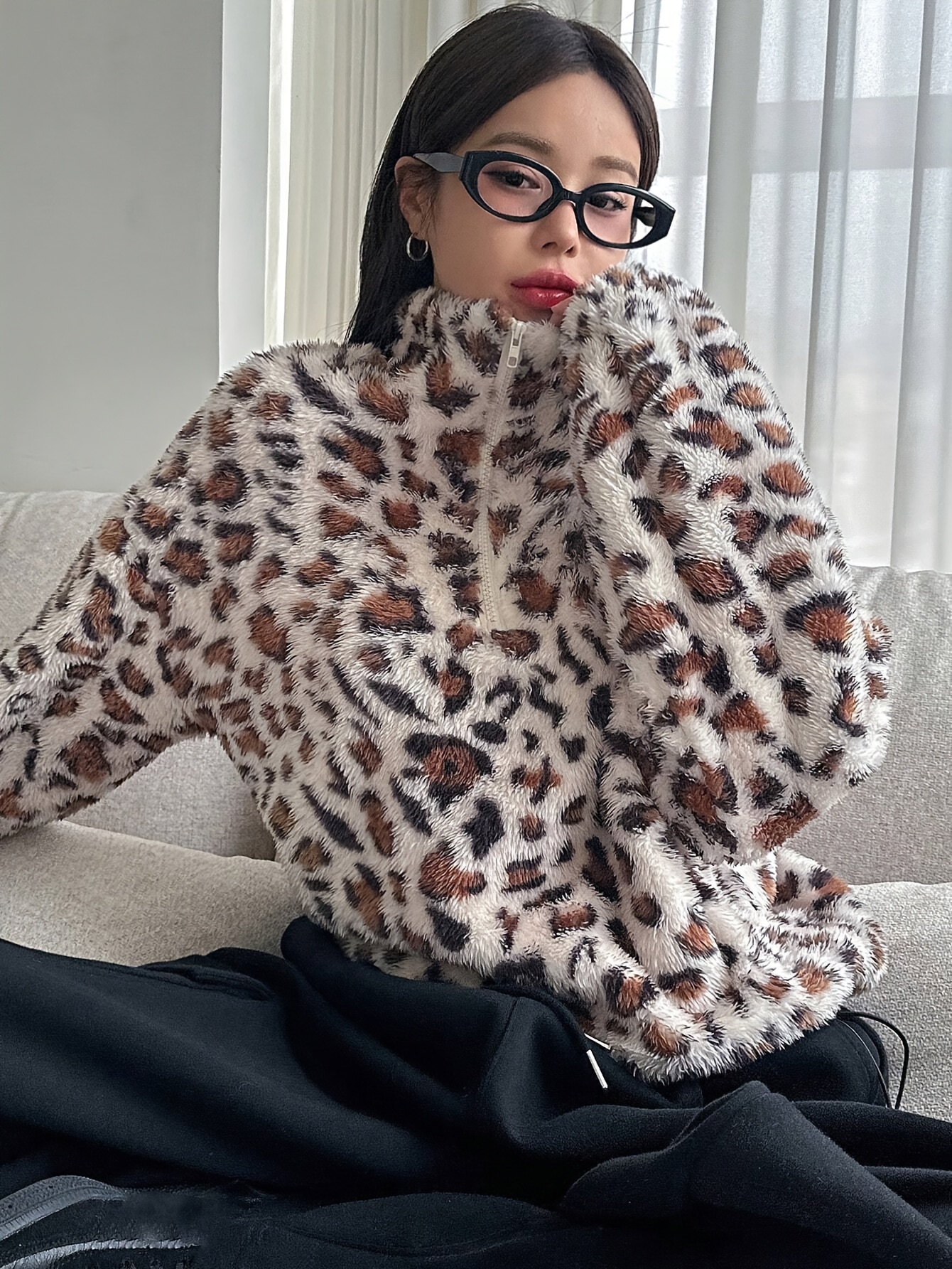 Leopard Fleece Animal Print Hoodie Ladies The North Face Women's