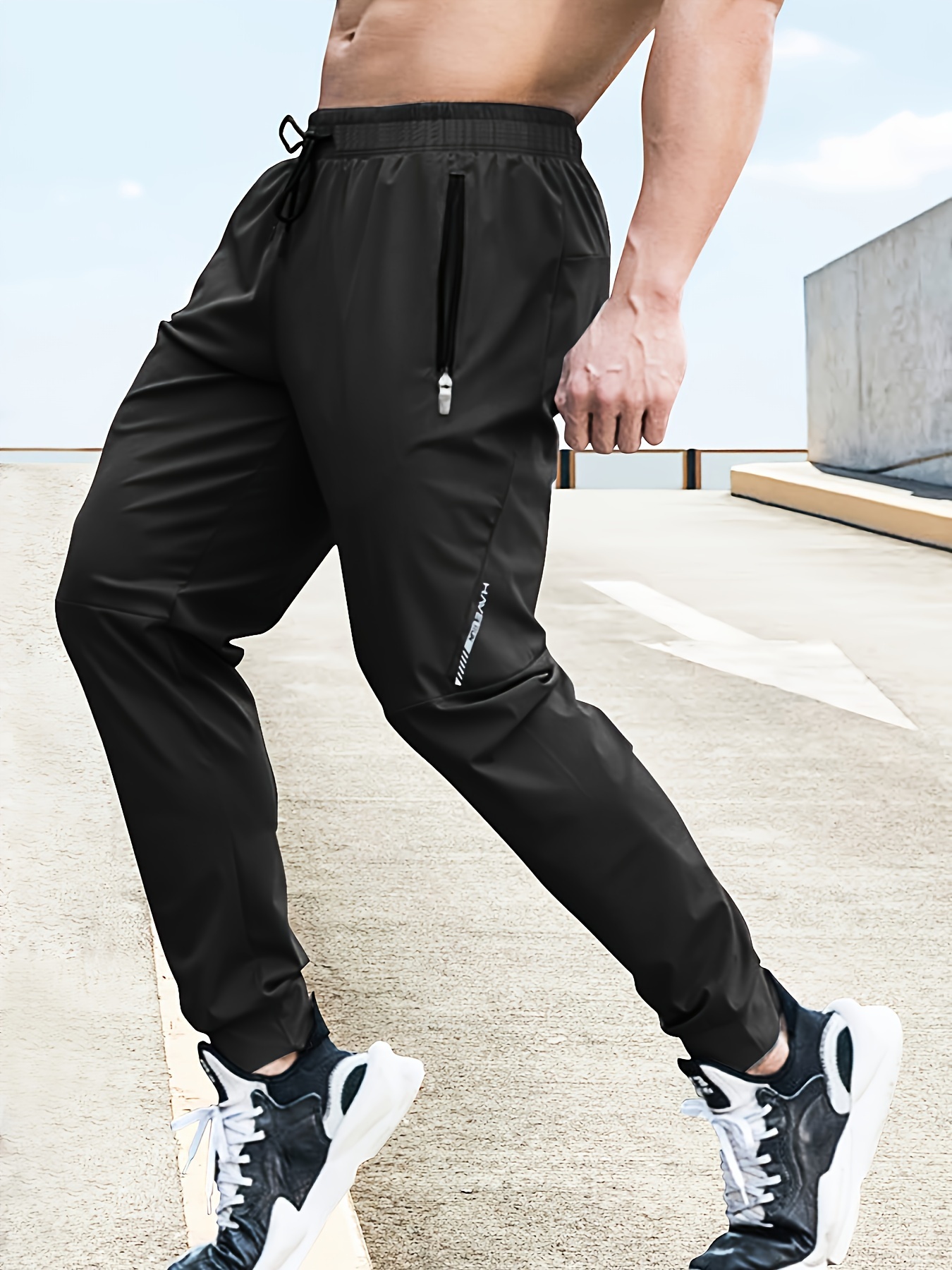 Track Pants Lightweight Workout Pants Mens Fashion Workout