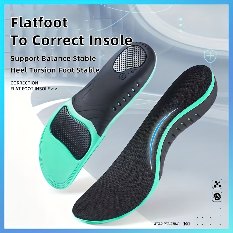 Best EVA Orthopedic Shoes Sole Insoles For feet Arch Foot Pad X/O Type Leg  Correction