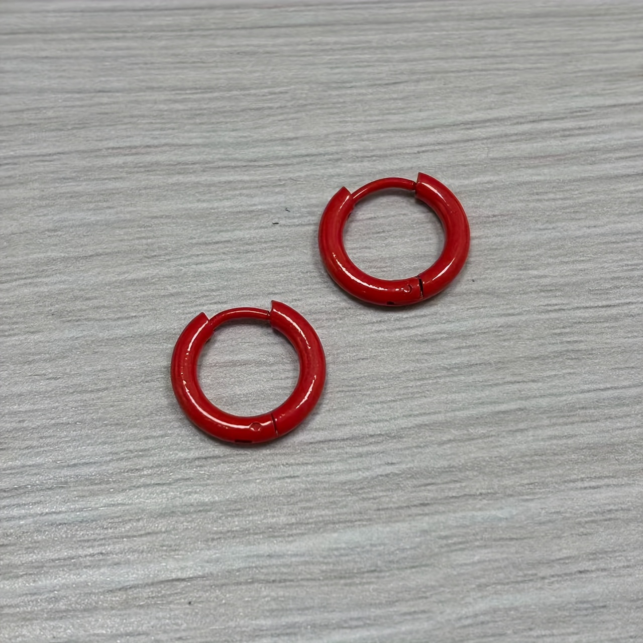 TEMU 2pcs Women's Steel Fashion Minimalist Earrings