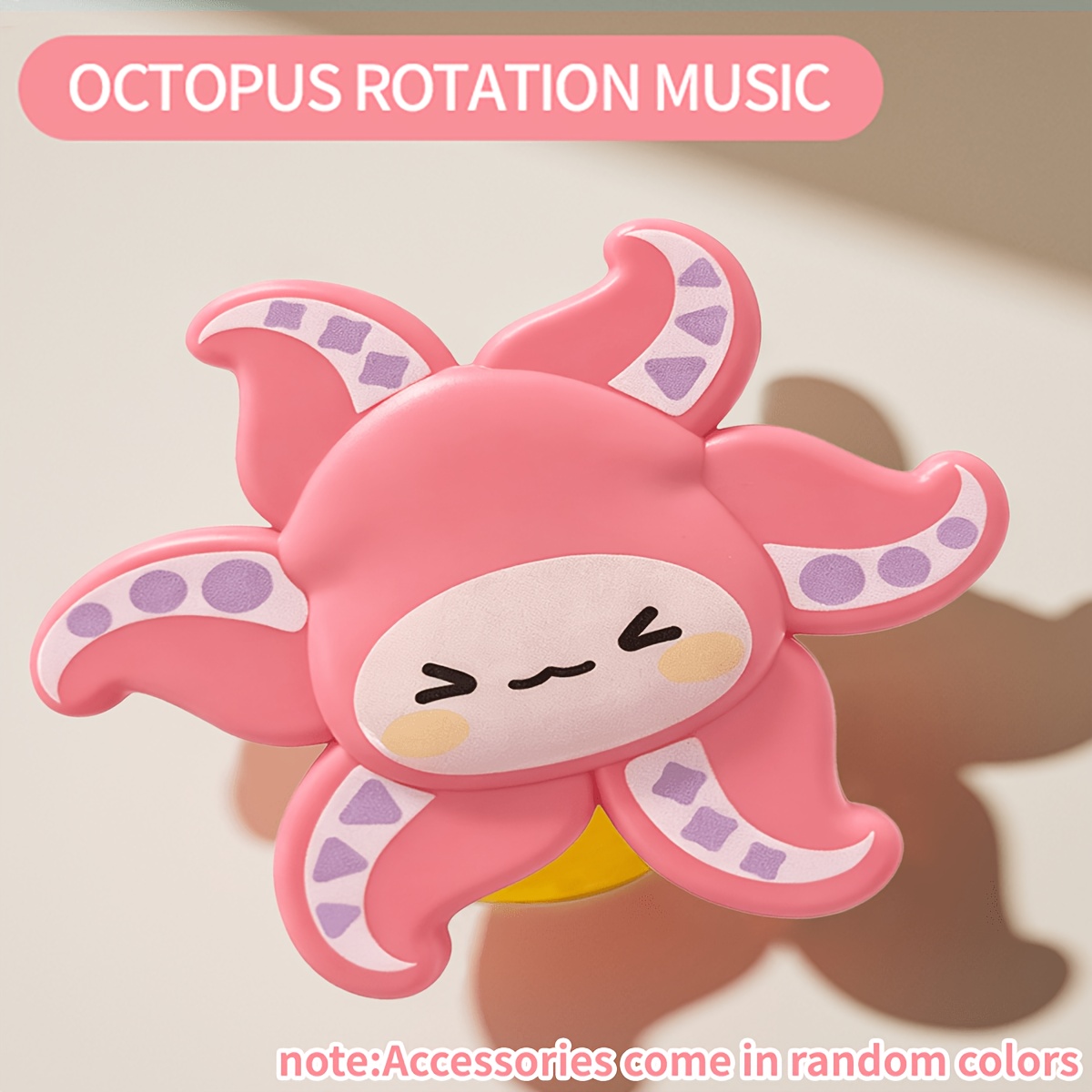 Brain Teaser Spinning Toy with Ocean Animal Suction Cups