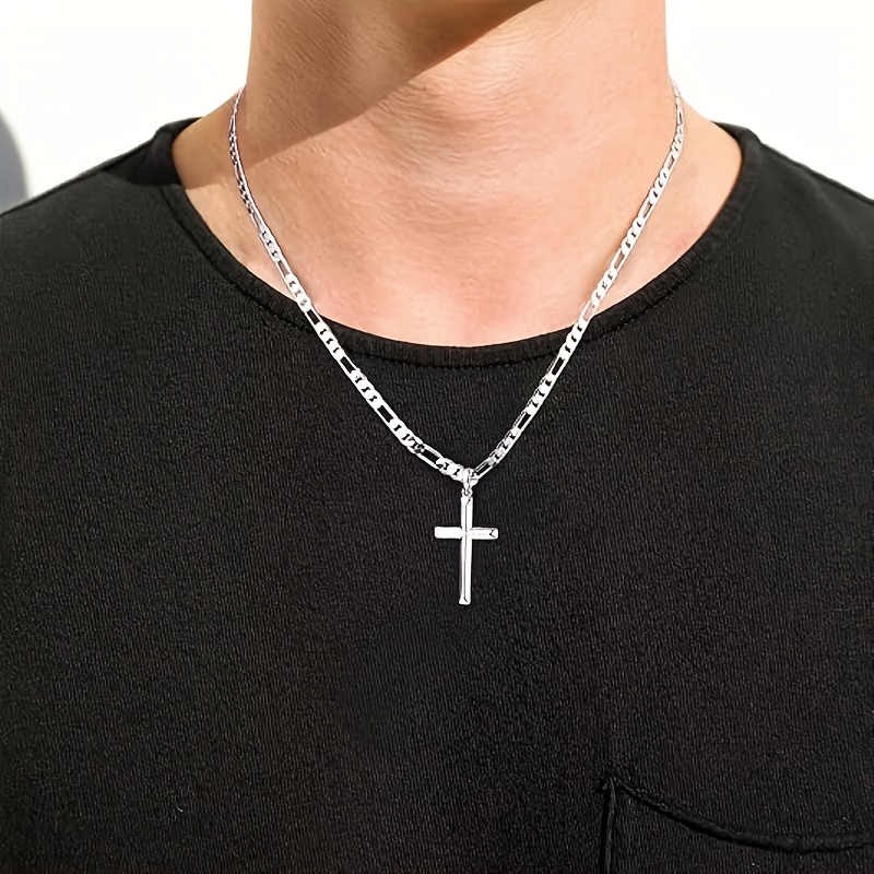 925 sterling silvery including 9g   cross simple hip hop everything   and women with     box Product details 3