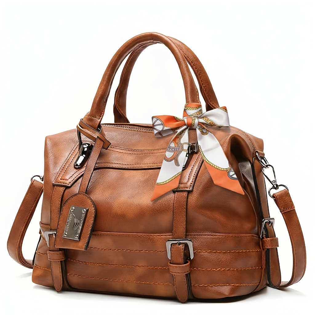 Image of 1pc Handbag, Large Capacity Crossbody Bag, Men/ Women's Shoulder Bag For Best Birthday Gifts, Christmas And Valentine's Day Gifts