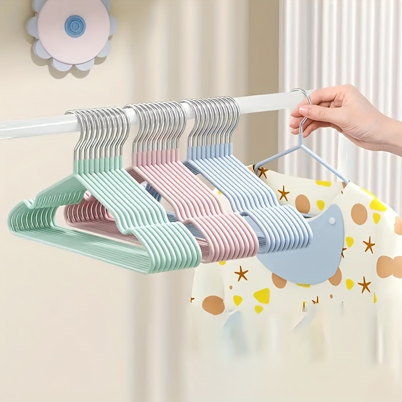 20pcs non slip   clothes hanger for household and  s clothes   and convenient 0