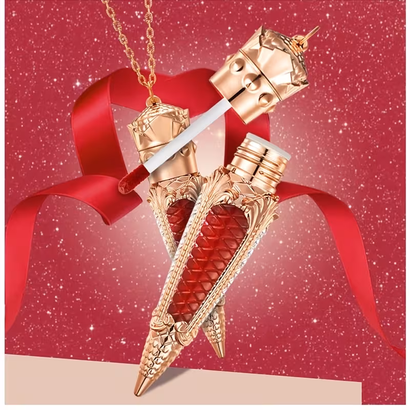 gloss à lèvres mat étanche 24 heures - design roi, rouge à lèvres liquide hydratant en teintes rose, rouge et nude, & longue tenue pour types de peau, rouge à lèvres longue tenue|emballage roi|applicateur élégant Détails du produit 7