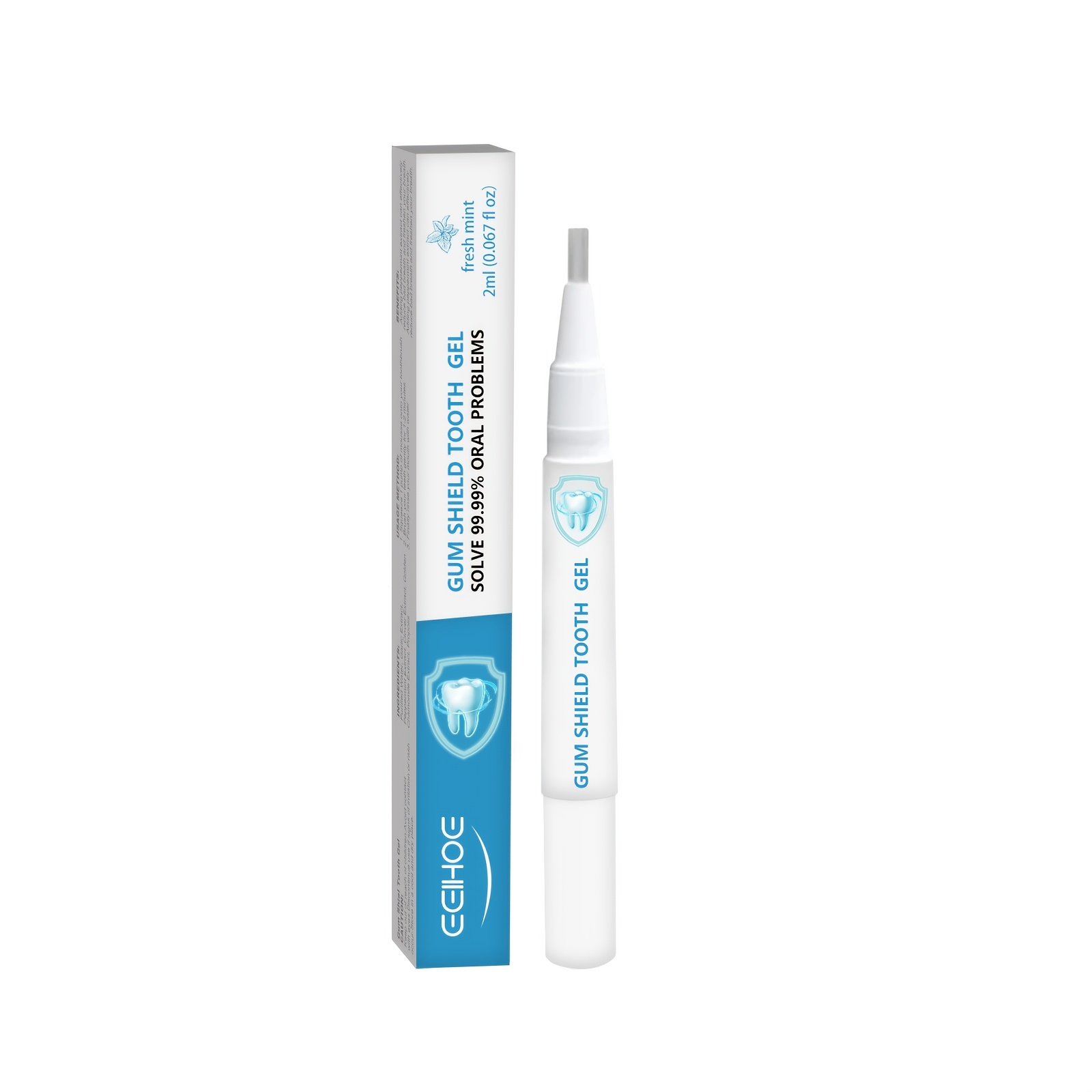 Image of Gum Oral Gel Pen - Cleans Dental Stains, Cares For Gums, Whitens Teeth, Oral Care Gel Pen, 2ml