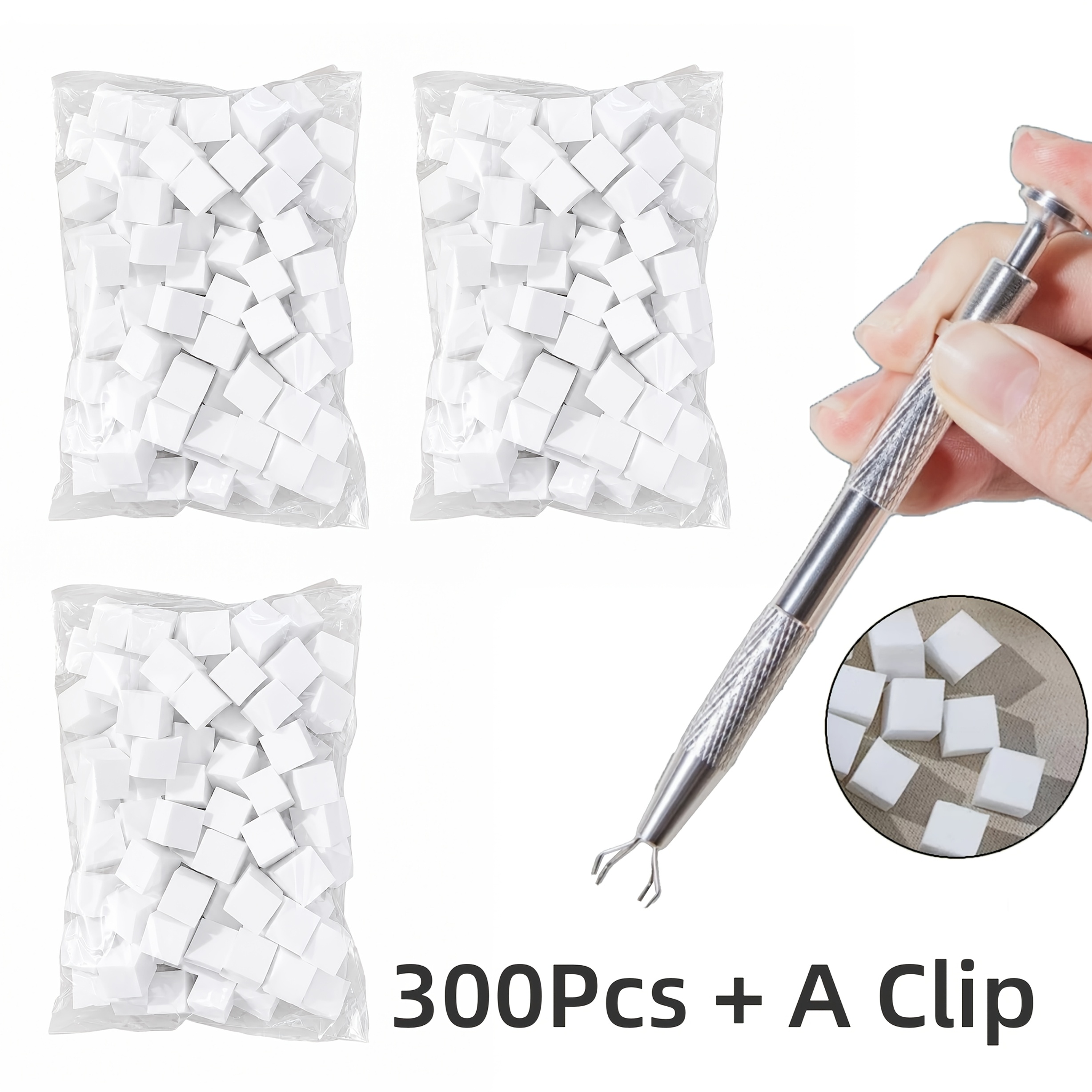 300/310/410pcs Sponge And Clip Nail Art Tool Set - Nail Painting Gel Gradient Blending Sponge, Suitable For Salon And Home Use, Nail Care