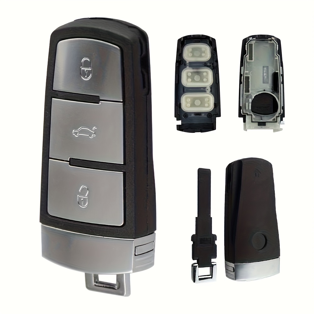 Car Key Shelll Remote 3 Buttons Car Key Case Car Key Shell For Vw Cc B6 B7 B7l Cc R36 Maogotan B5 3c
