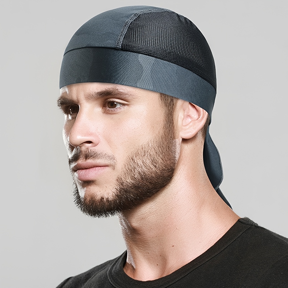 Quick-Dry Pirate Hat with Sweat-Wicking Bandana - Breathable Outdoor for Sports, Swimming & Lifestyles - Textile Material (Hand Washable) - Unisex for &