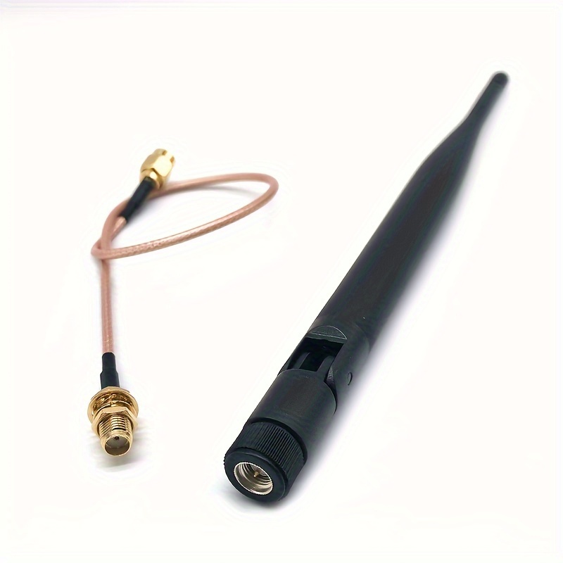 4G LTE Antenna 3G 4G Antena SMA-M Outdoor Antenna with 10M Meter SMA Male  CRC9 TS9 Connector for 3G 4G Router Modem