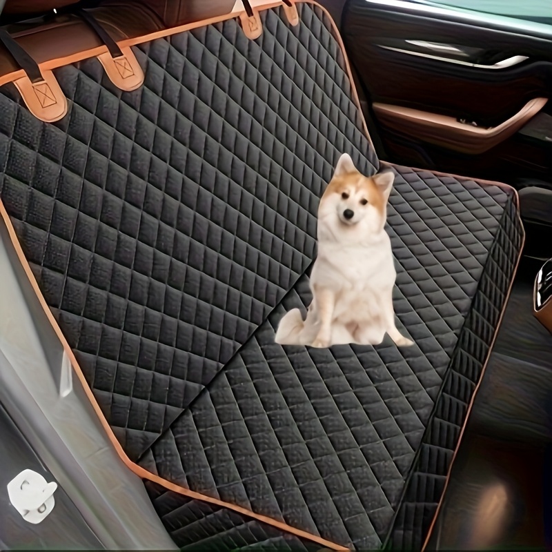 Housse De Siège Voiture Pour Chien - Anti-Rayures, Imperméable, Antidérapante - Taille Universelle Pour Siège Avant (106x49cm) - Noir - 9