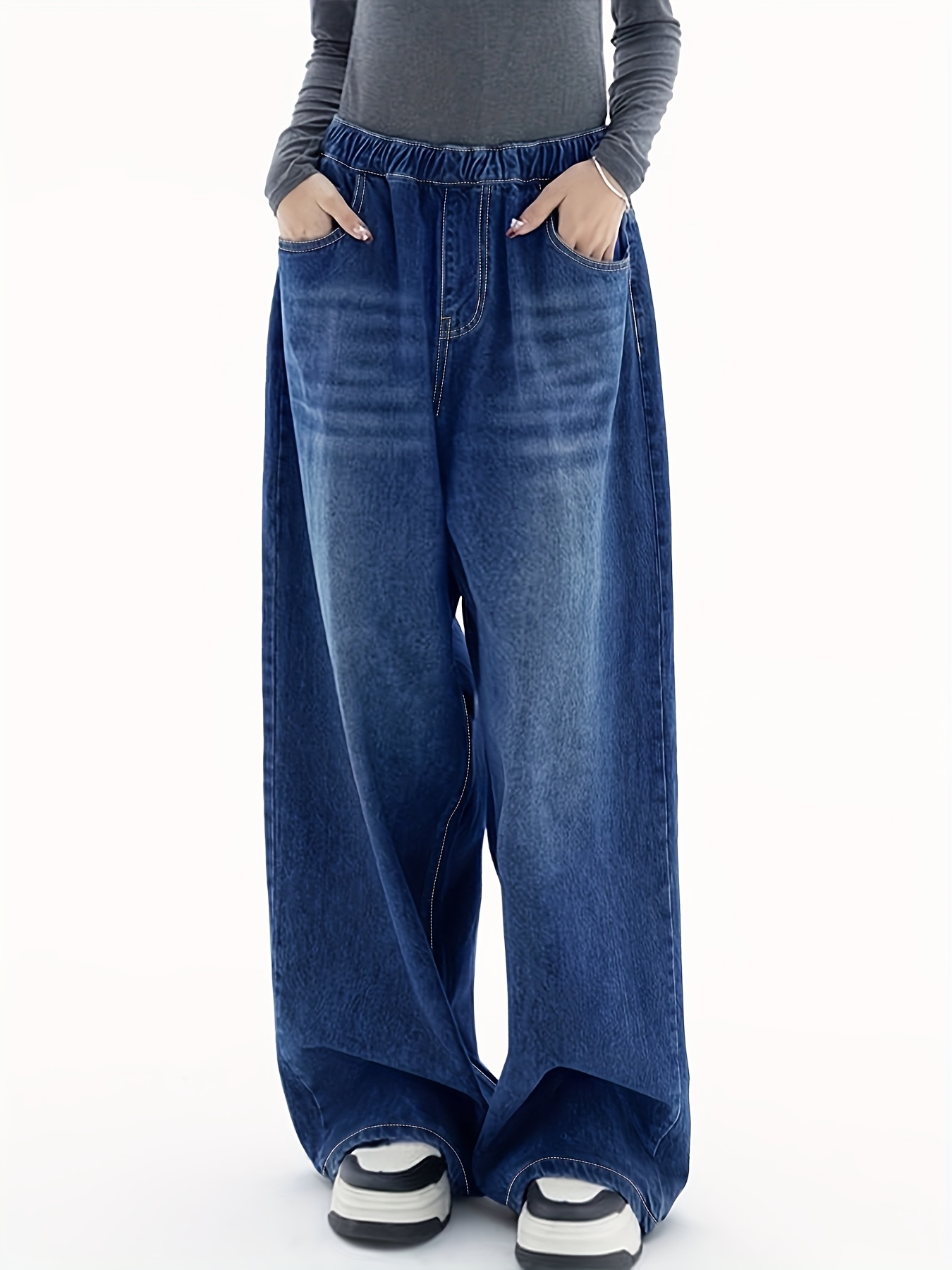 women's jeans jeans coulisse