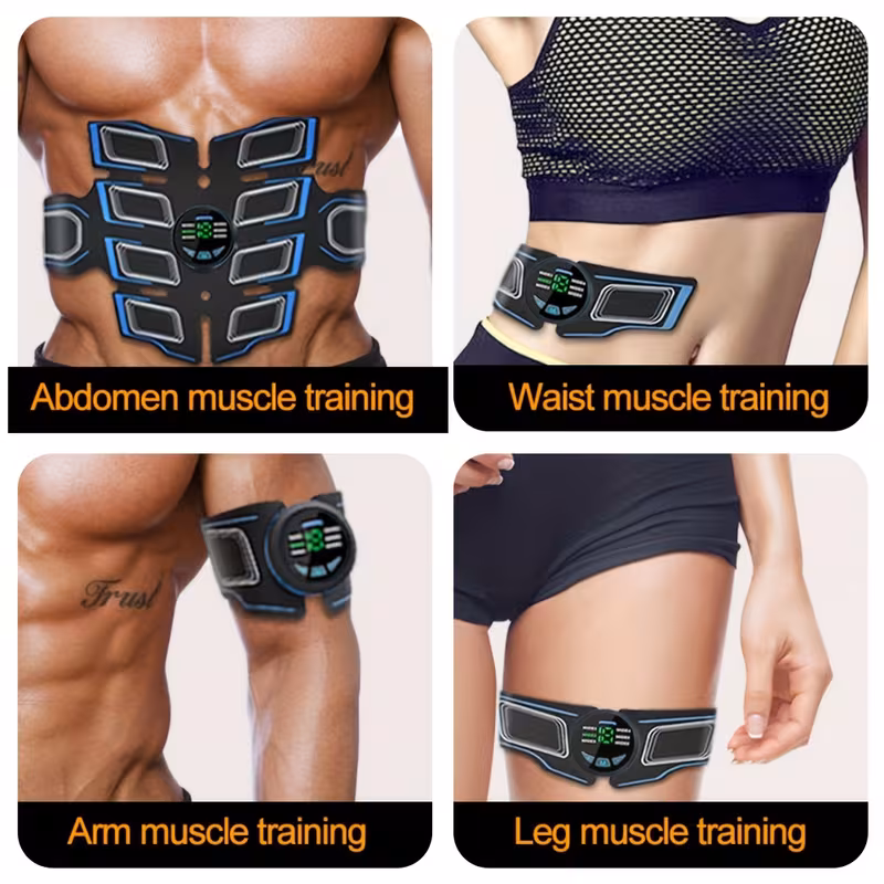 ems whole training band muscle stimulator abdominal muscle training band muscle stimulation massage instrument ideal for reading watching movies and housework muscle training massage instrument Product details 0