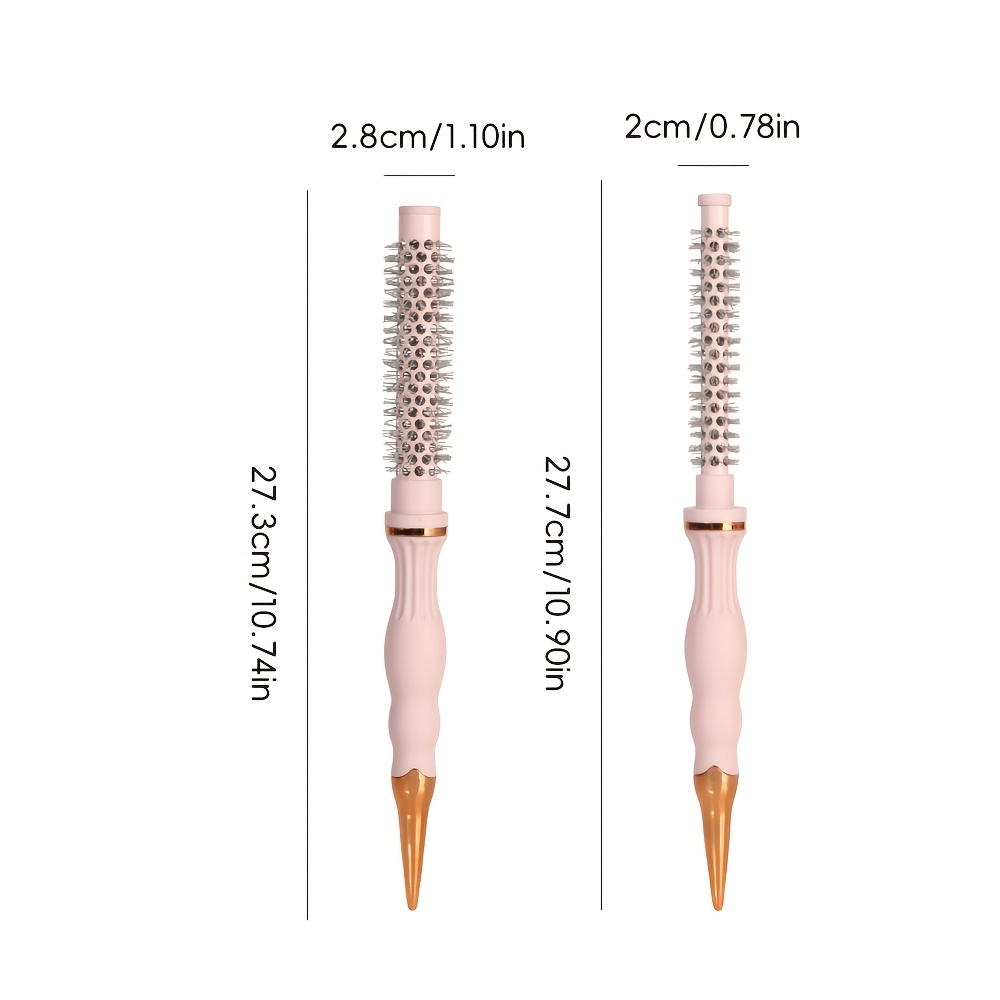 Salon-Grade Ceramic Thermal Curling Roller Comb