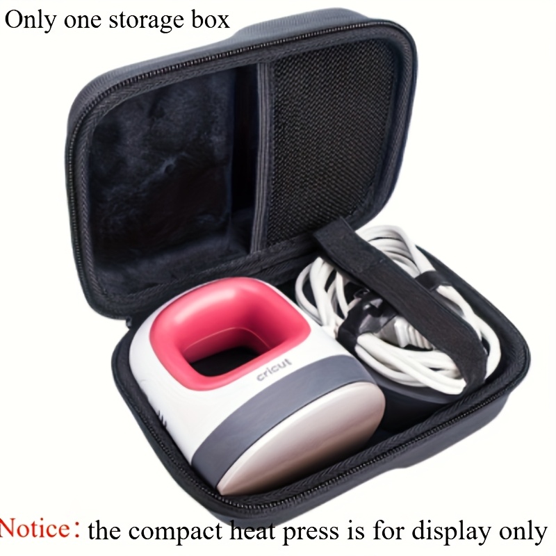 travel friendly mini ironing machine carrying case sturdy pvc protective organizer with cord management for portable ironing tools details 9