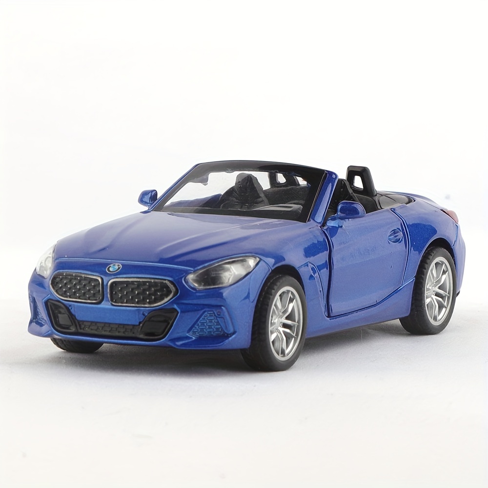 Image of Simulation 1:38 Alloy Z4 M40i Convertible Car Model, Toy Car Ornament, Rebound Car Model, Can Open Door, Toy, Birthday Gift
