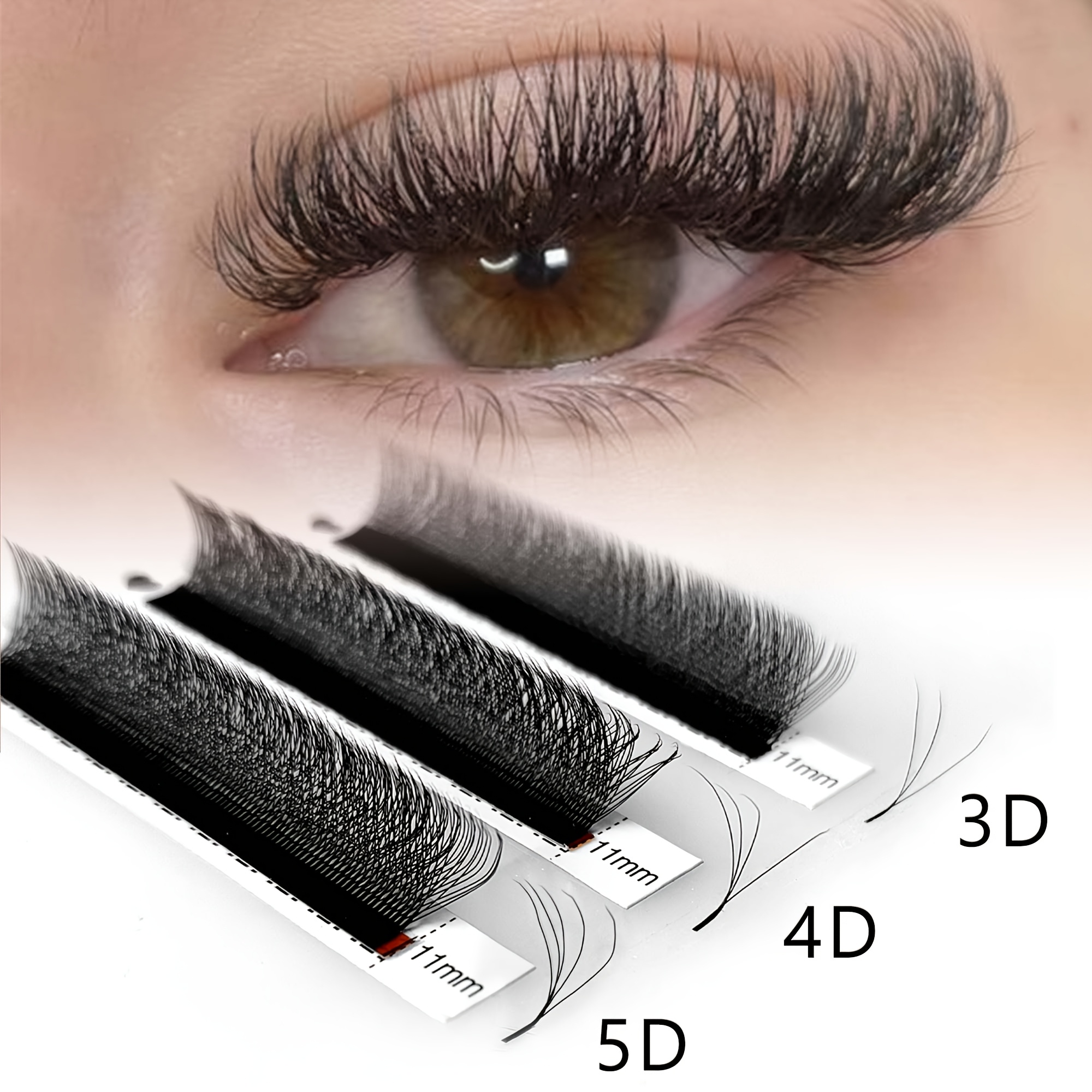 

12 Comango W-shape Eyelash Extensions, 0.07mm, Lengths 8-15mm, 3d/4d/5d Premade Fan, Soft , /cat , Ideal For Beginners, Eyelash Styles| Lashes|soft Texture Lashes