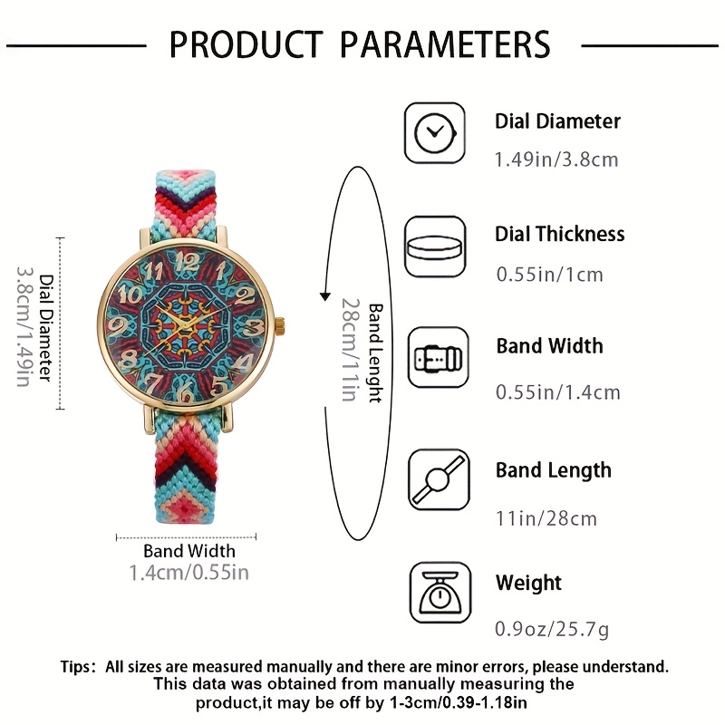 Women'S Watches, Stylish And Retro, Versatile And Trendy, with an Ethnic Flair, The Perfect Gift for a Girlfriend