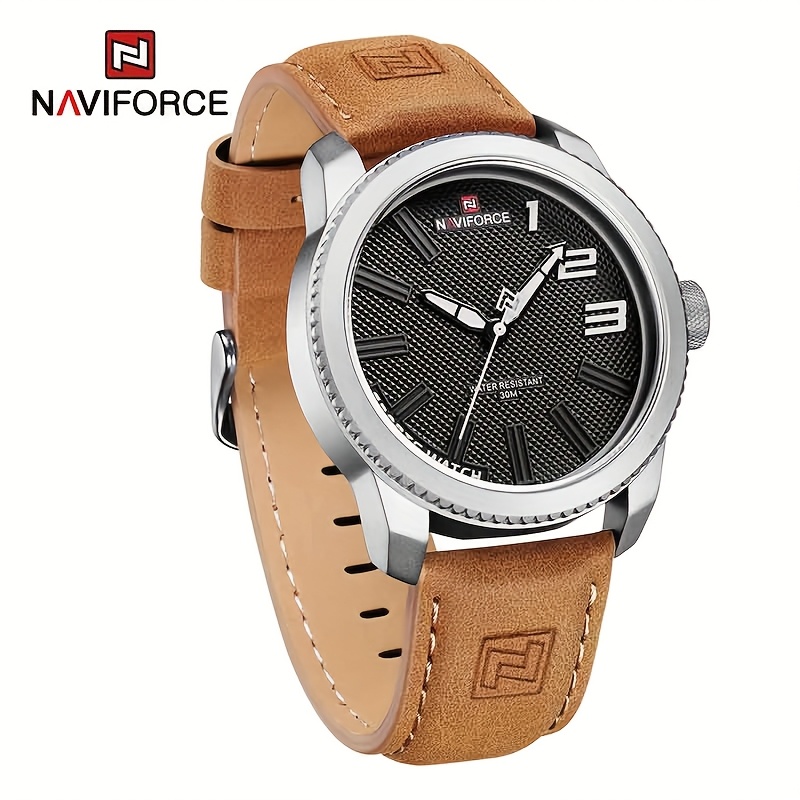 reloj NAVIFORCE malla cuero - Vista alternativa