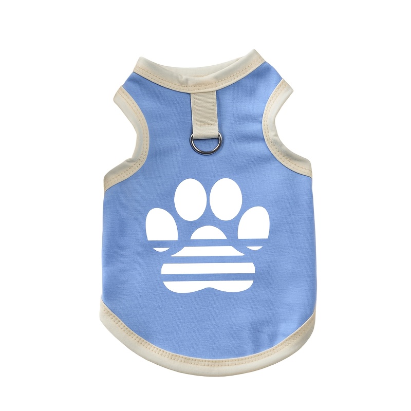 TEMU Gilet Estivo per Cani - Rete Traspirante in Poliestere, Design con di , Abbigliamento per Animali Domestici di Taglia (4 Colori)