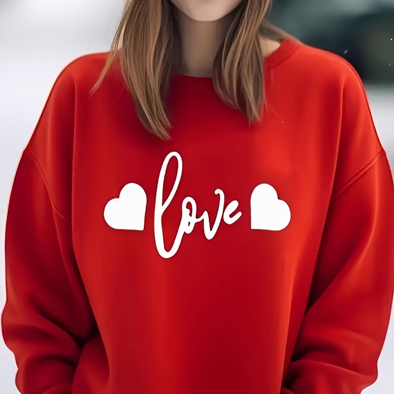 1pc 심플 러브 레터 다림질 전사 스티커 diy 티셔츠, 스웨트셔츠, 가방, 베개용 - 옷에 쉽게 다림질할 수 있는 장식 용품 (옷 포함되지 않음)