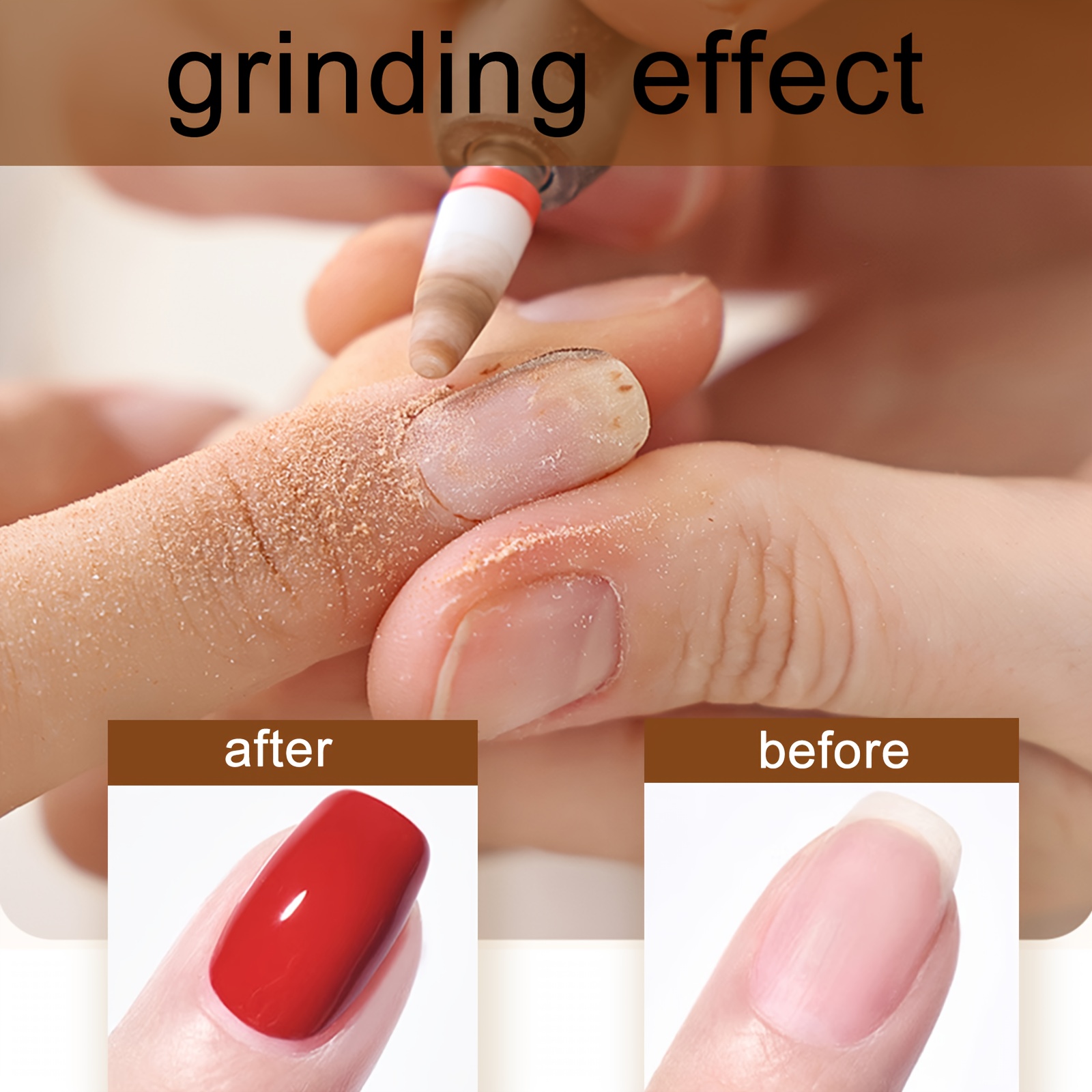 Portable Electric Nail Grinding Machine with 7 Bits