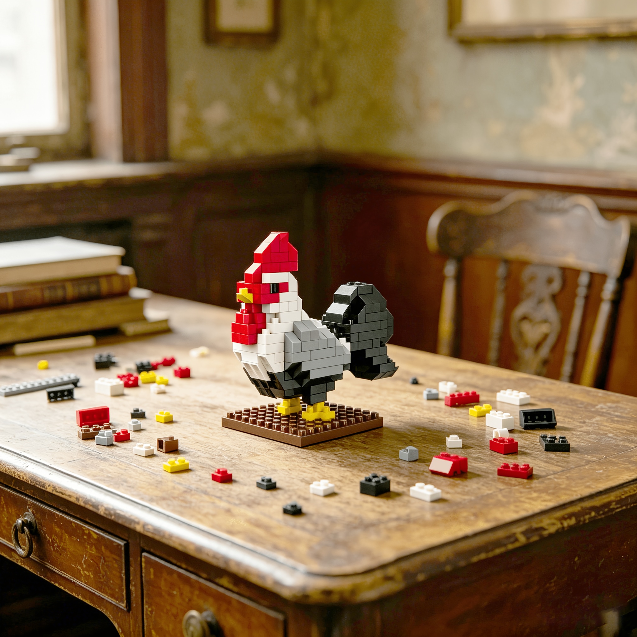 Handmade DIY Building Block Toy, Flying Bird Series