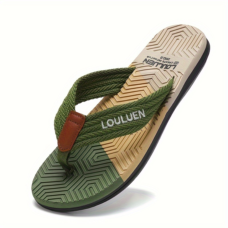 Image of Women's Broadband Flip Flops, Comfortable And Lightweight, Summer Slippers, Casual Outdoor Beach Pool Shoes, Women Shoes