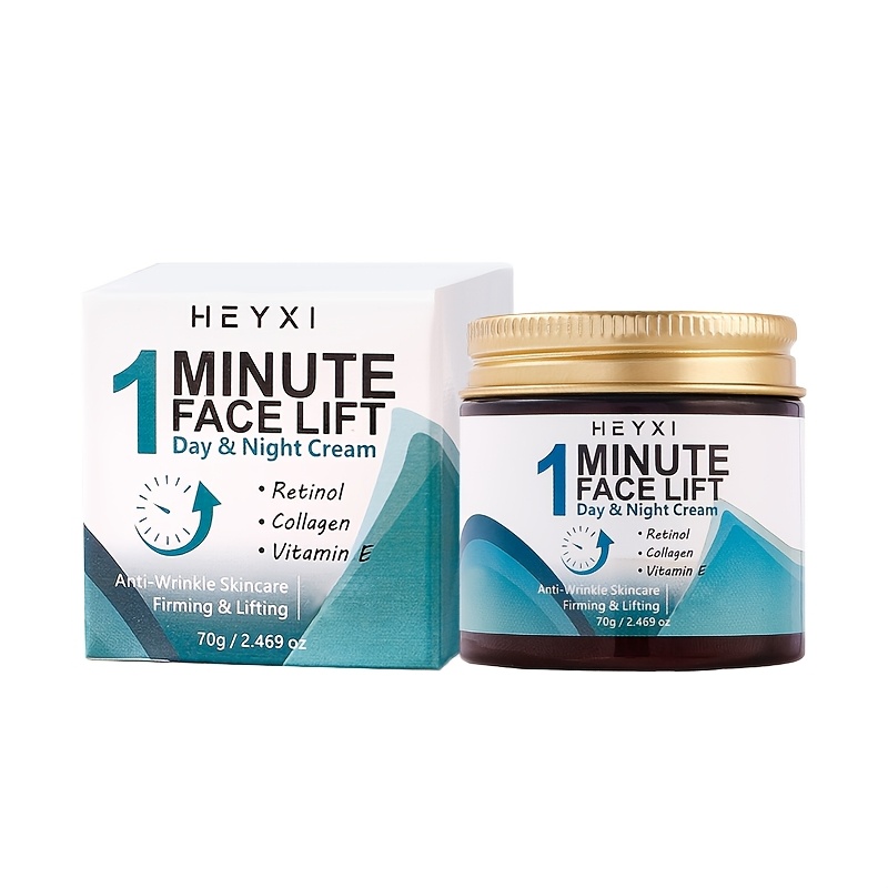 Image of 1-minute Facial Lifting Cream, This Cream Contains Hyaluronic Acid, Collagen, Glycerin And Other Ingredients, Suitable For Types