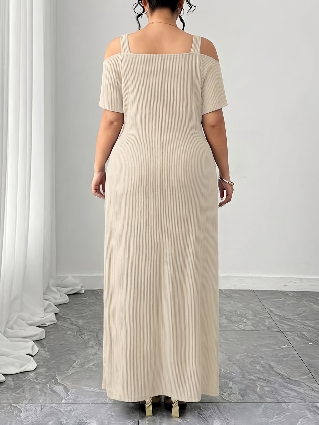 plus date night dress size womens plus size shoulder Matterhorn_Category_/WOMEN/Women's Clothing/Dresses/Day Dresses curvy plus size night out outfit ideas Vintage Longines Dress Watch Size:42 EU / 8 UK / 9 US