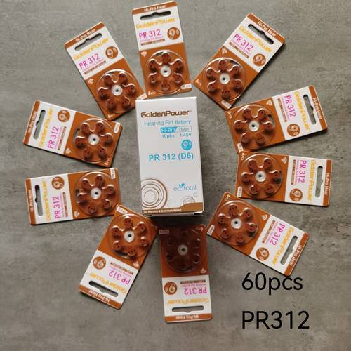 item picture 60pcs pr312 60pcs pr13 60pcs 60pcs pr675 hearing aid batteries