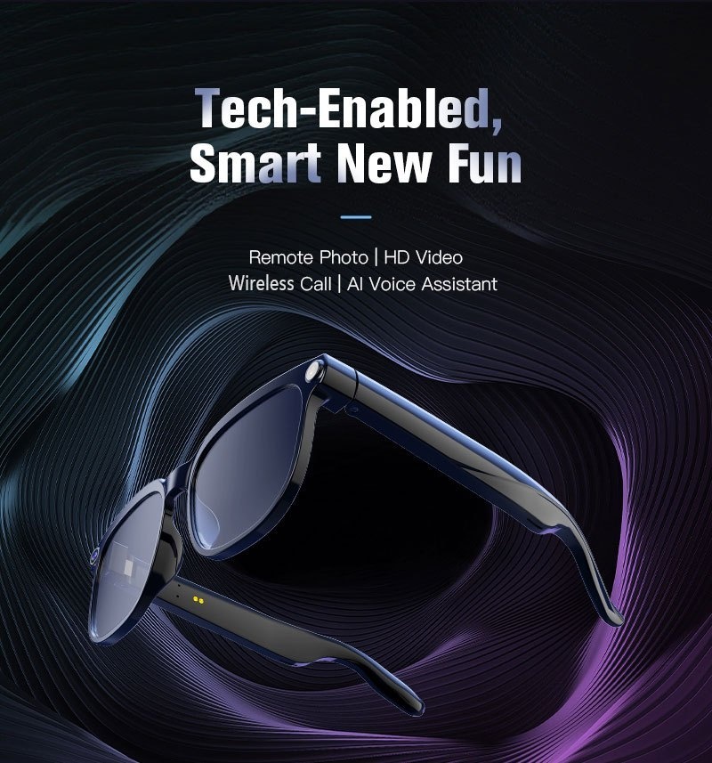 valentines day gifts 4k camera smart glasses ai smart glasses with real time translation object recognition open ear audio ultra   ideal for outdoor cycling work travel   to     hd audio Product details 0